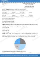 Đề kiểm tra học kì 2 Toán 5 Kết nối tri thức - Đề số 7